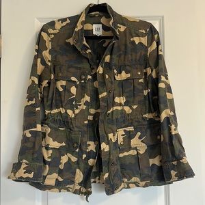 SOLD Camo Utility Jacket